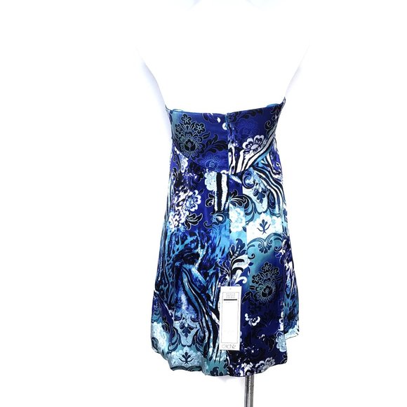 Cache Silk Strapless Dress Size 14 - Picture 9 of 12